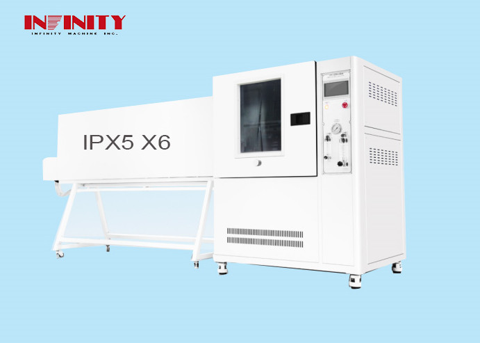 IE52 IPX5 IPX6 Сильная водяная испытательная камера водонепроницаемый тестер 7 дюймовый сенсорный экран