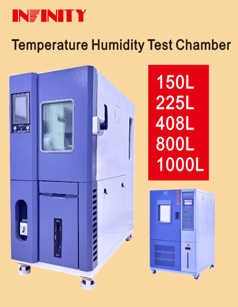 Программируемая воздушно-охлаждаемая постоянная температура испытательная камера влажность температура однородность   2.0C