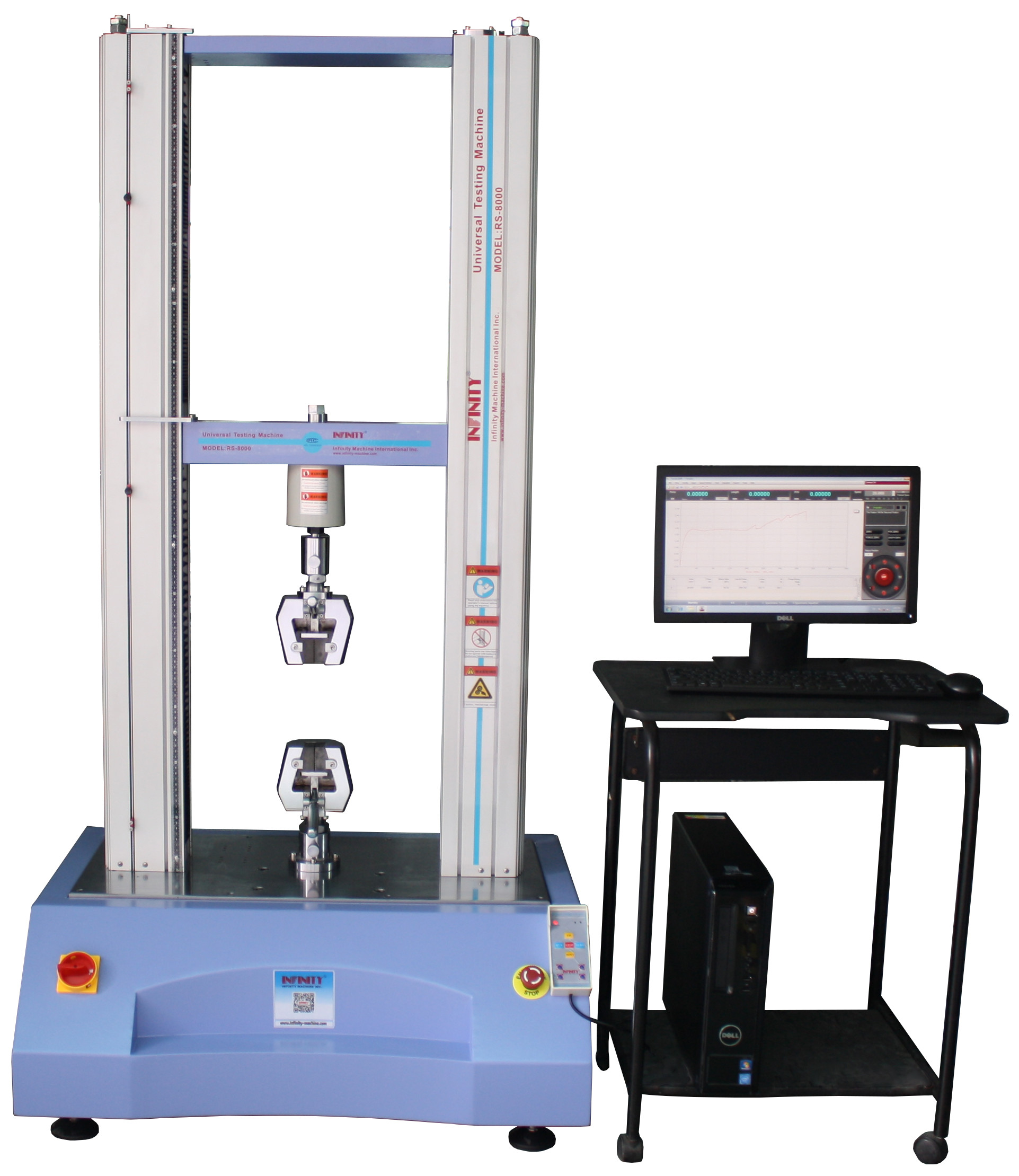 Универсальная испытательная машина с сервоуправлением 50KN для испытания на протяженность 20KN 10KN испытание на сжатие