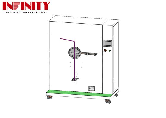Automotive Cables Flexing Fatigue Tester for Automobile Cable Fatigue Testing ISO 19642-2 Test Apparatus for Cyclic Bending Multi-conductor Cable