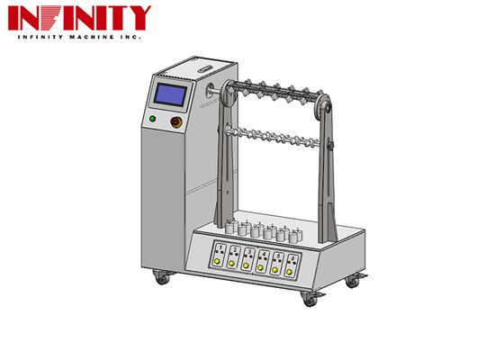 Испытательная машина для гибких кабелей по стандарту IEC 60884-1:2022 с регулируемым углом изгиба 1~180°