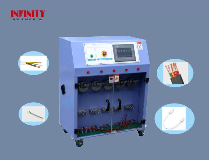 Panasonic Servo Motor Drive Five Stations Wire Pull Testing Machine с временем ускорения/уменьшения скорости 45 мс